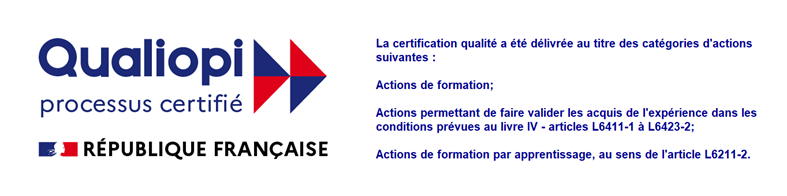 Certification Nationale QUALIOPI
